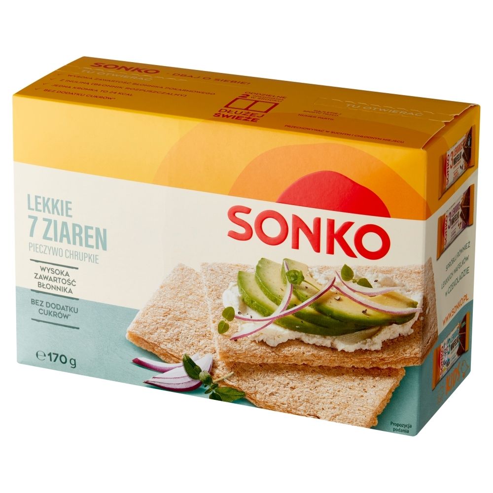 Sonko Pieczywo Lekkie 7 ziaren 170 g