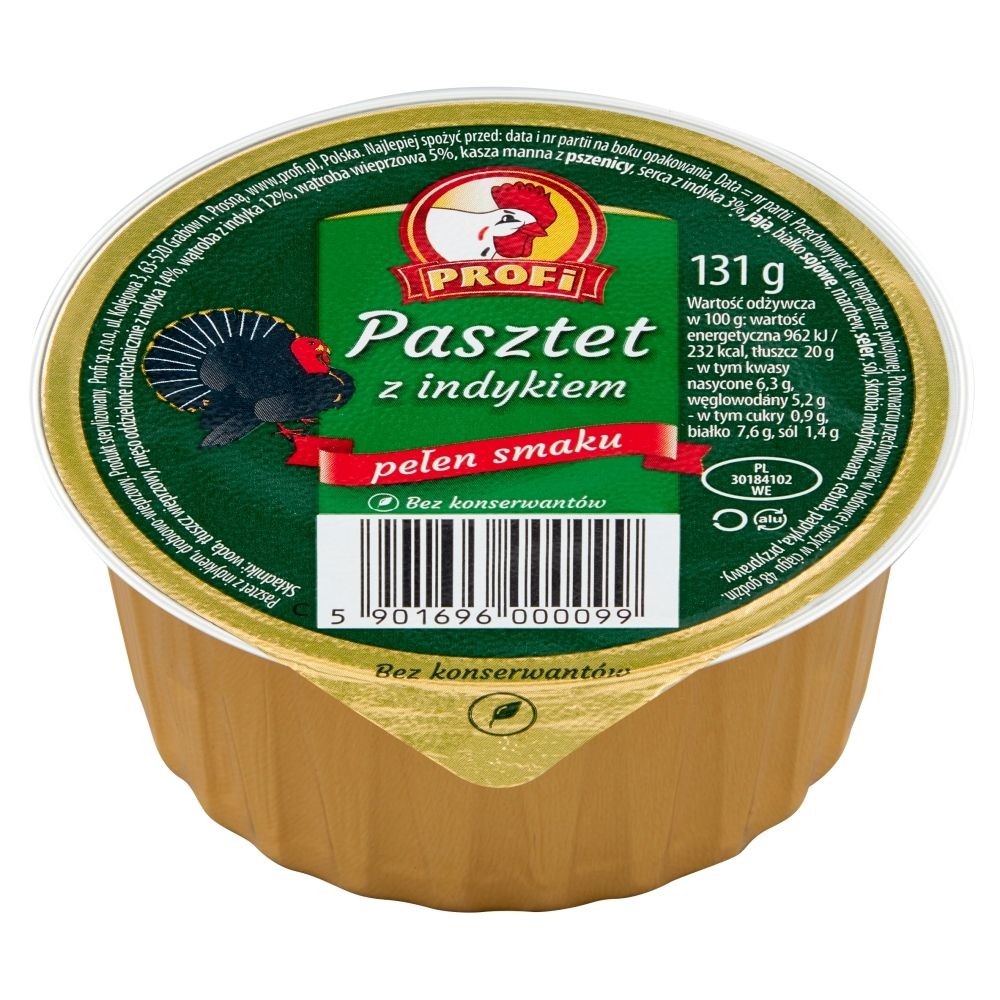 Profi Pasztet Wielkopolski z indykiem