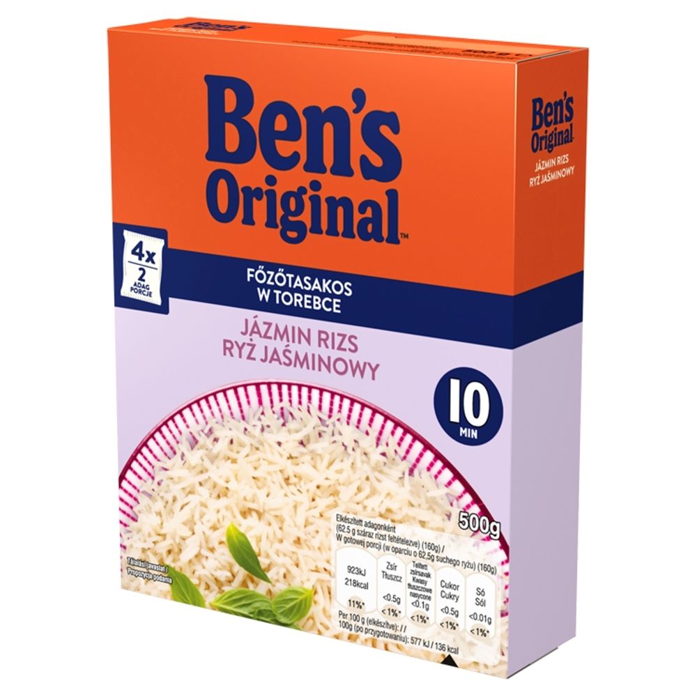 Ben's Original Ryż jaśminowy 500 g (4 sztuki)