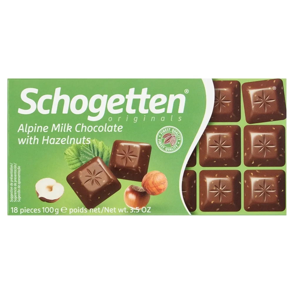 Schogetten TRUMPF CZEKOLADA HAZELNUTS 15 X 100G