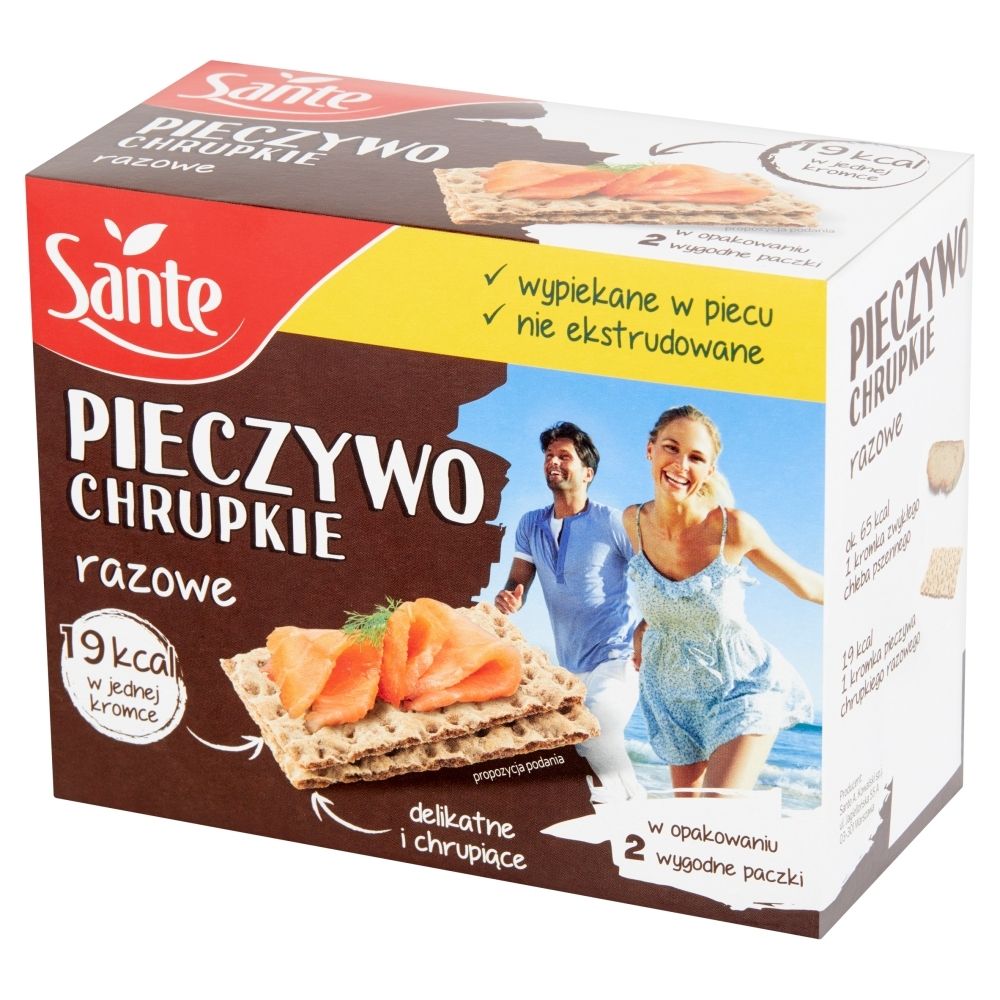 Sante Pieczywo chrupkie razowe 150g