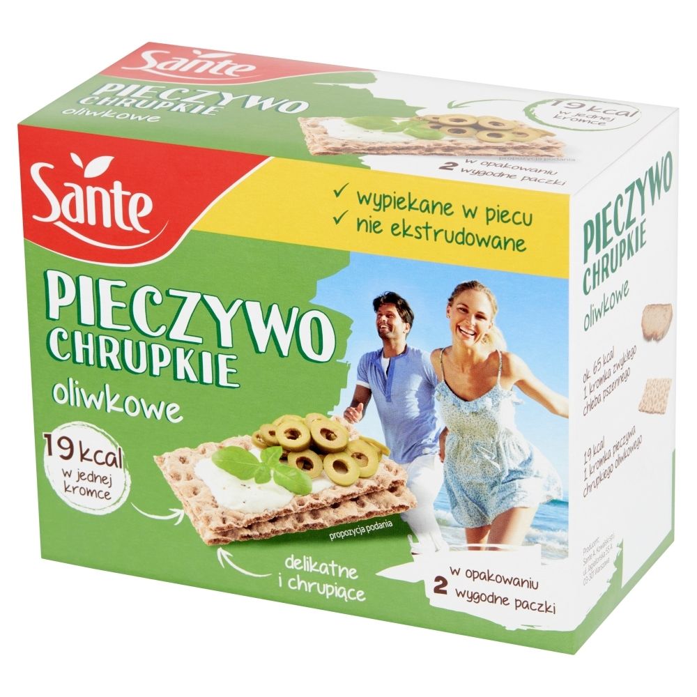 Sante Pieczywo chrupkie oliwkowe 150g