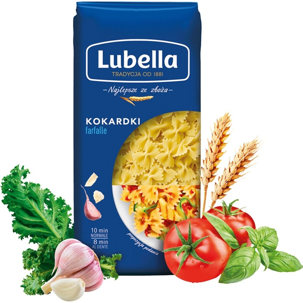 Lubella Makaron Kokardki Farfalle 400 g
