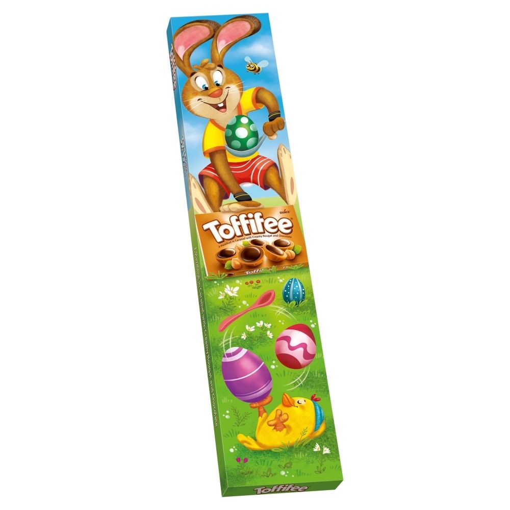 Toffifee Orzech laskowy w karmelu kremie orzechowym i czekoladzie 375 g (3 x 125 g)