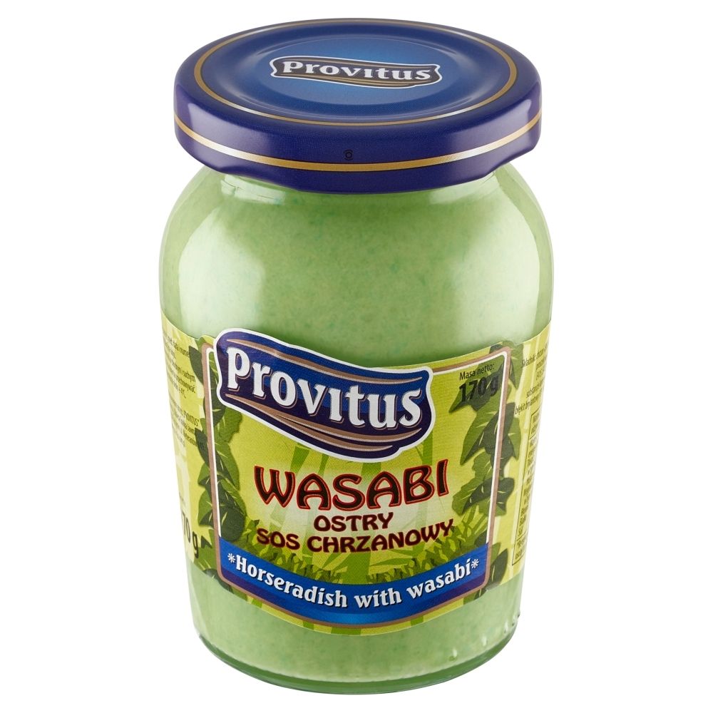 PROVITUS Wasabi ostry sos chrzanowy 170 g Provitus