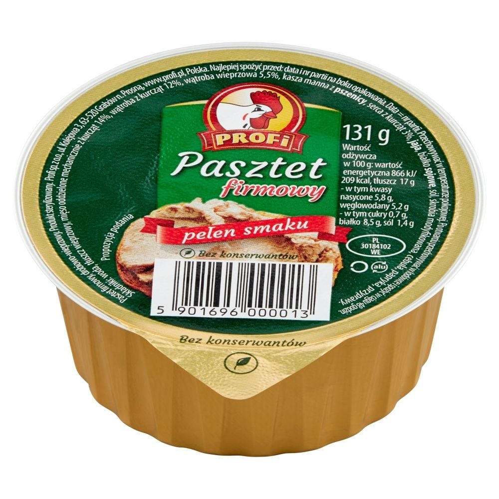 Profi Pasztet firmowy 131 g