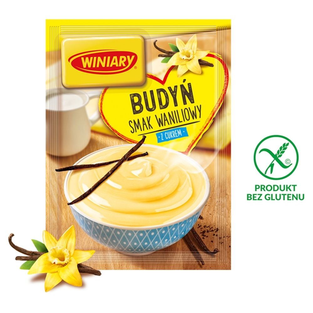 Winiary budyń waniliowy z cukrem 60g