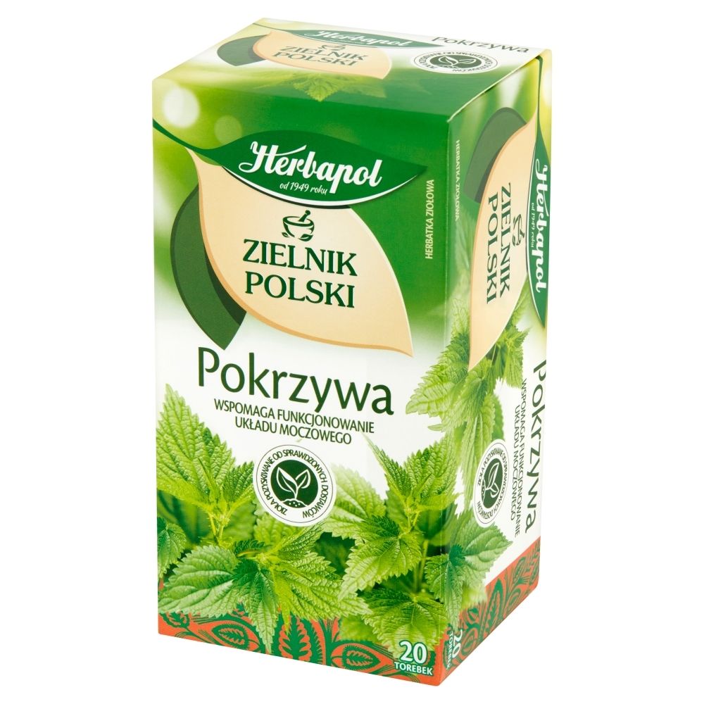 ZIELNIK POLSKI Herbapol Zielnik Polski Herbatka ziołowa pokrzywa 30 g (20 x 1,5 g)