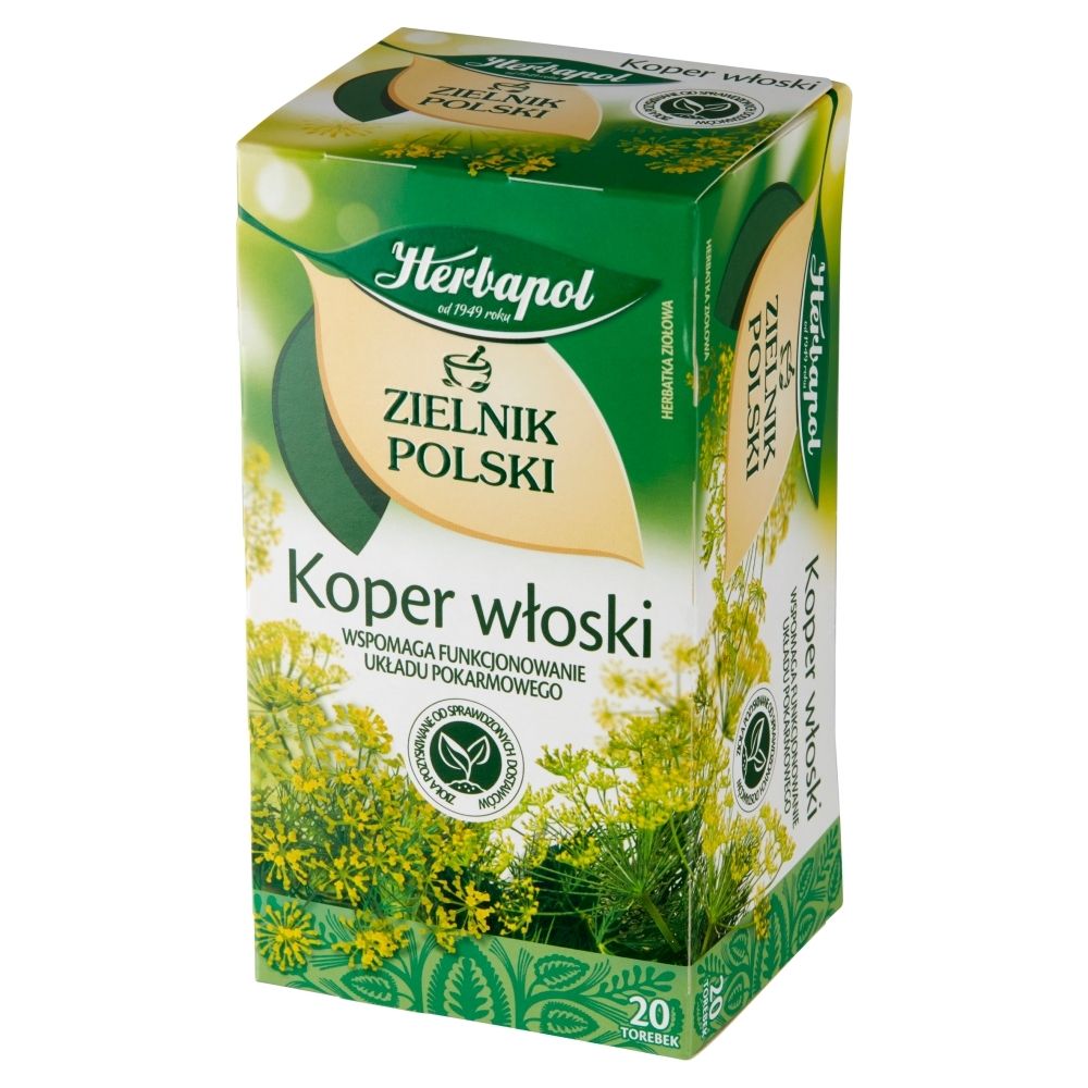 ZIELNIK POLSKI Herbapol Zielnik Polski Herbatka ziołowa koper włoski 40 g (20 x 2 g)