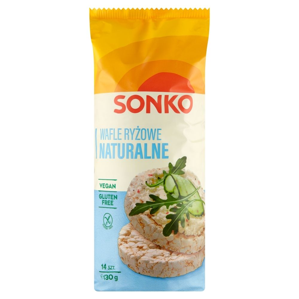 Sonko Wafle ryżowe naturalne 130 g