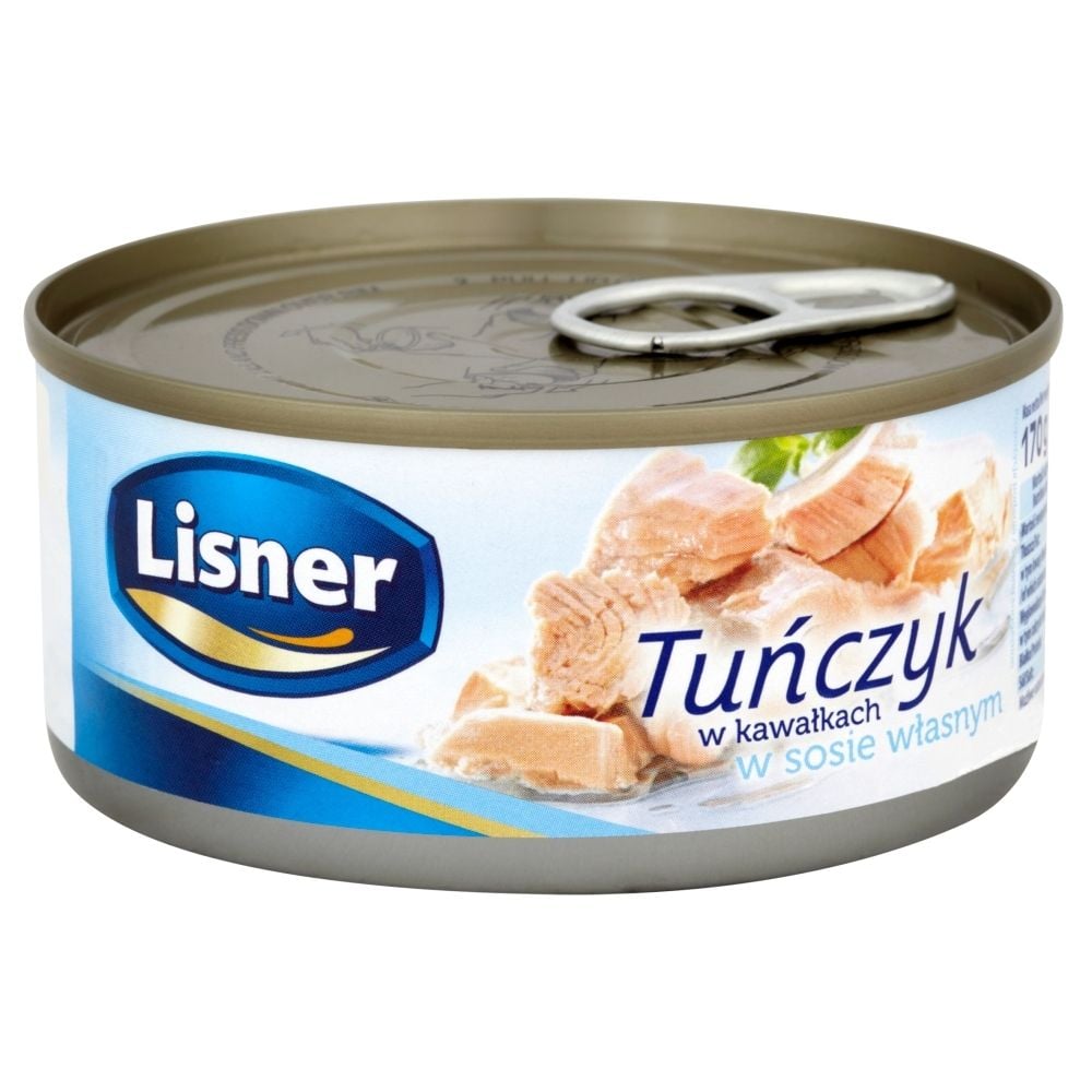 Lisner LISNER TUŃCZYK W KAWAŁKACH W SOSIE WŁASNYM 170G zakupy dla domu i biura! 90177