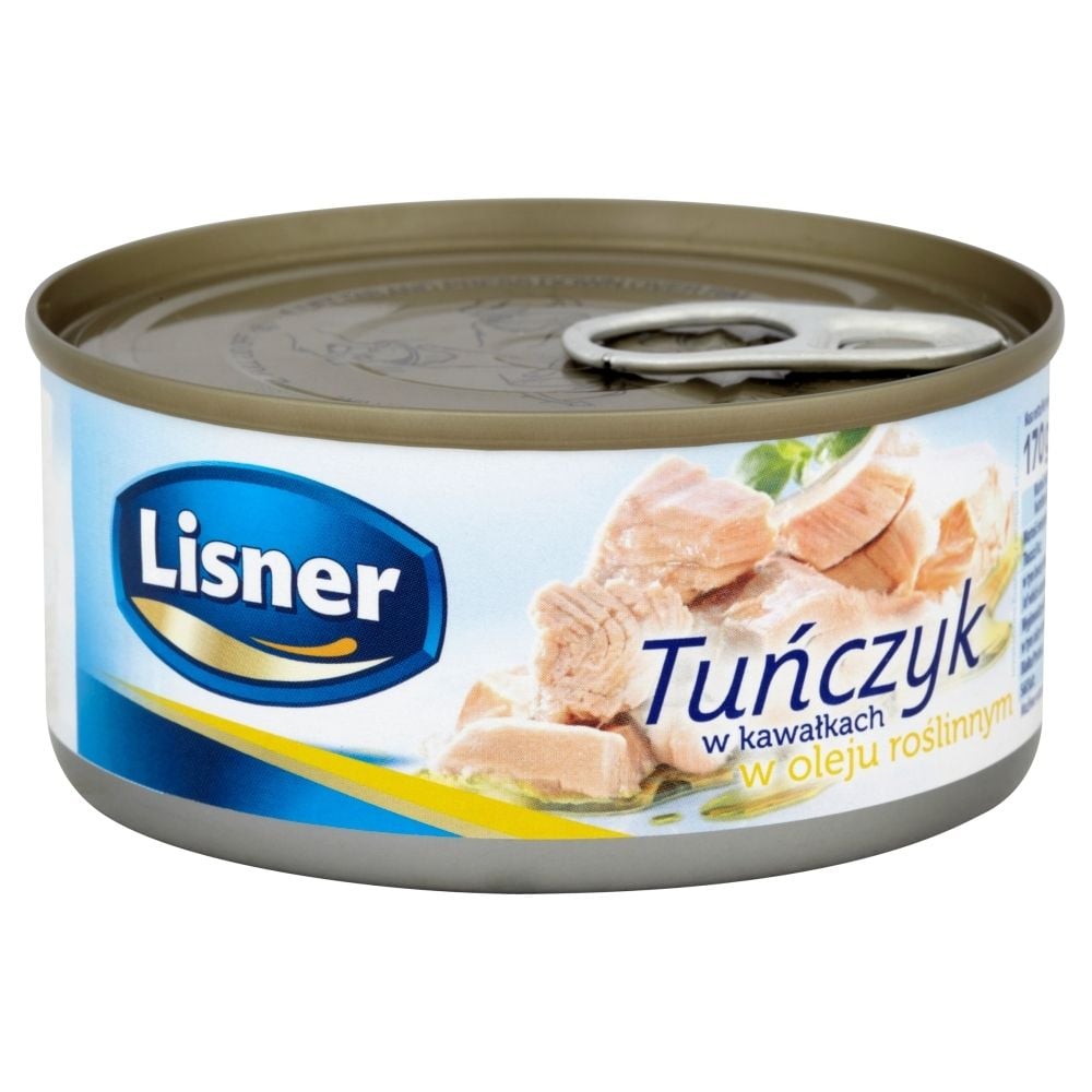 Lisner LISNER TUŃCZYK W KAWAŁKACH W OLEJU SŁONECZNIKOWYM 170G zakupy dla domu i biura! 90165