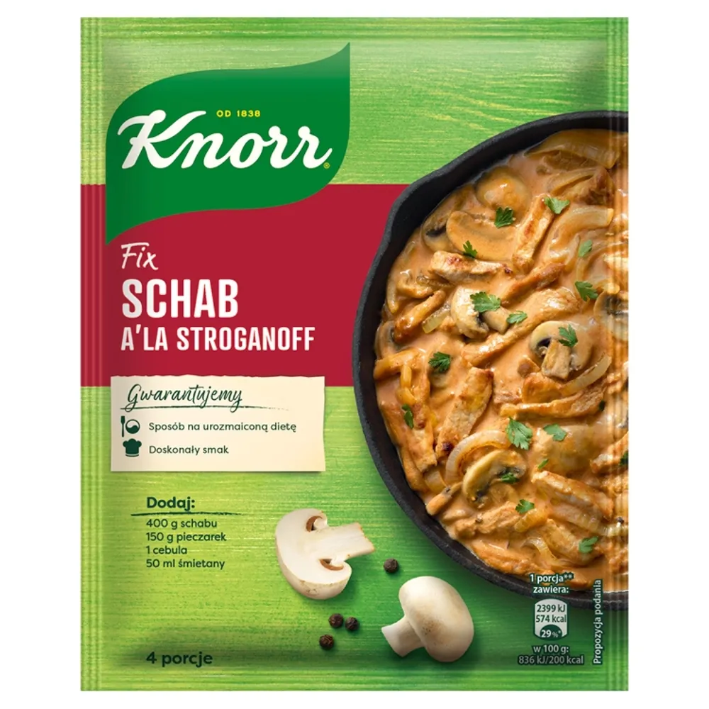 Knorr FIX SCHAB ALA STROGONOFF 56G 47241849