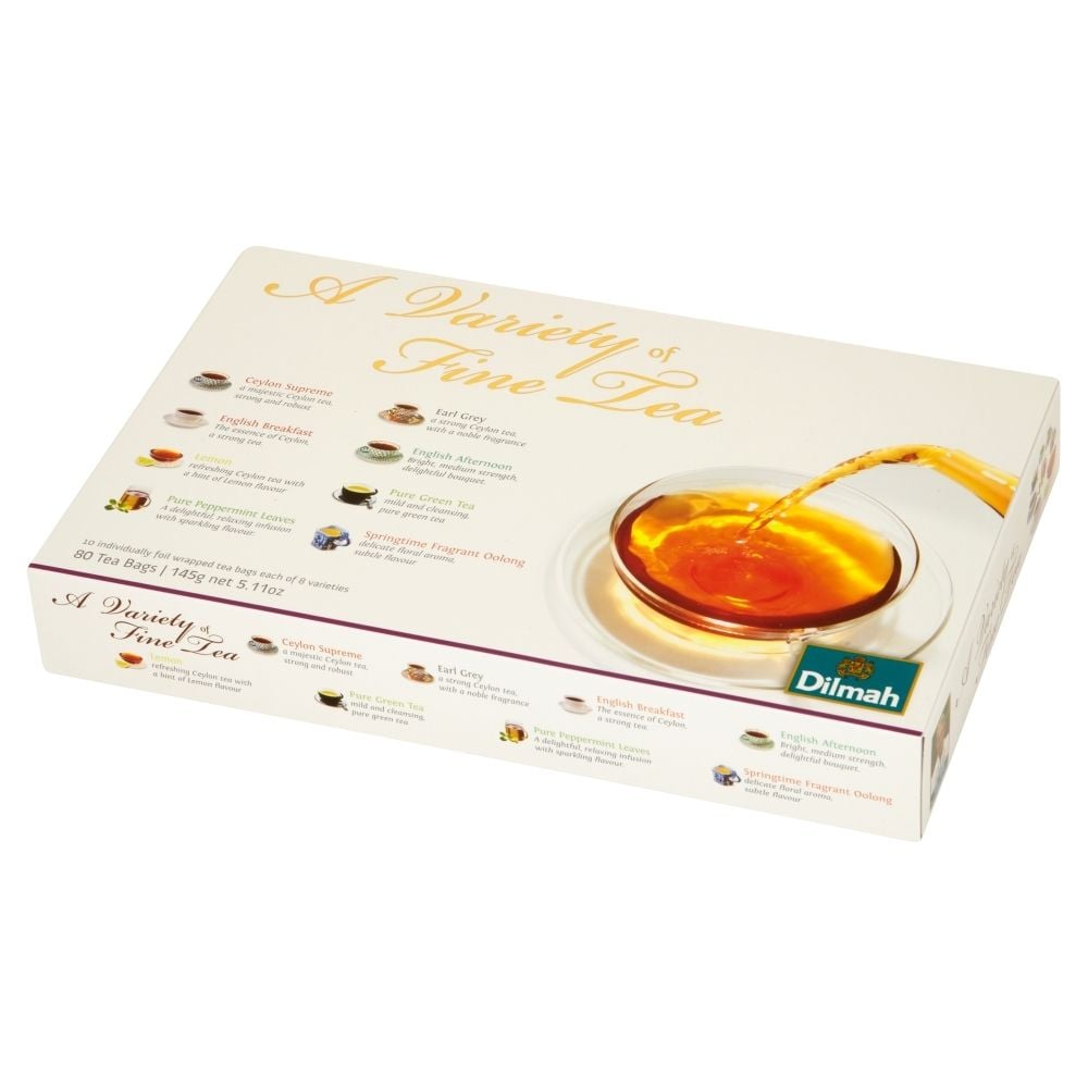 Dilmah GOUR.VARIETY OF FINE TEA 80KOP 145 G