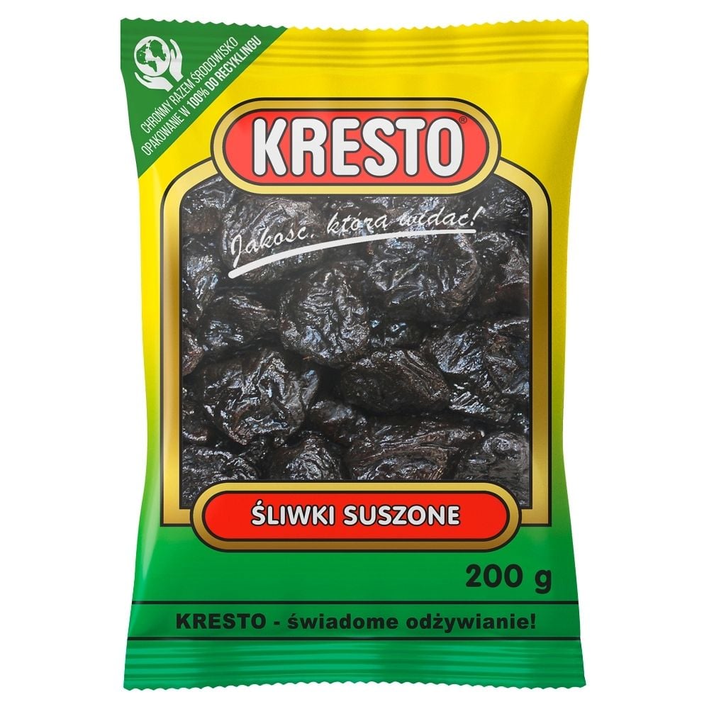 Kresto ŚLIWKI SUSZONE 200 G zakupy dla domu i biura 69845709