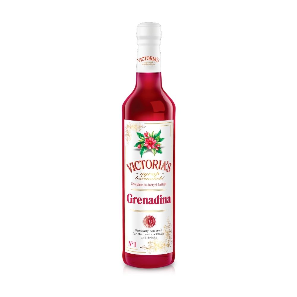 Victoria Cymes SYROP BARMAŃSKI GRENADINA 490ML