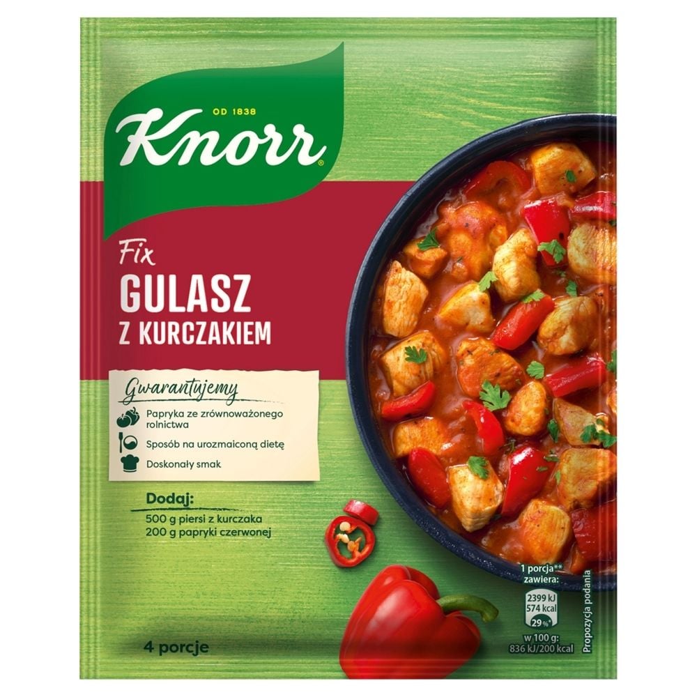 Knorr Gulasz z kurczakiem
