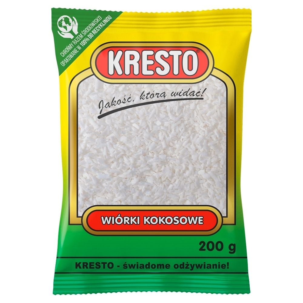 Kresto WIÓRKI KOKOSOWE 200 G zakupy dla domu i biura 35938331
