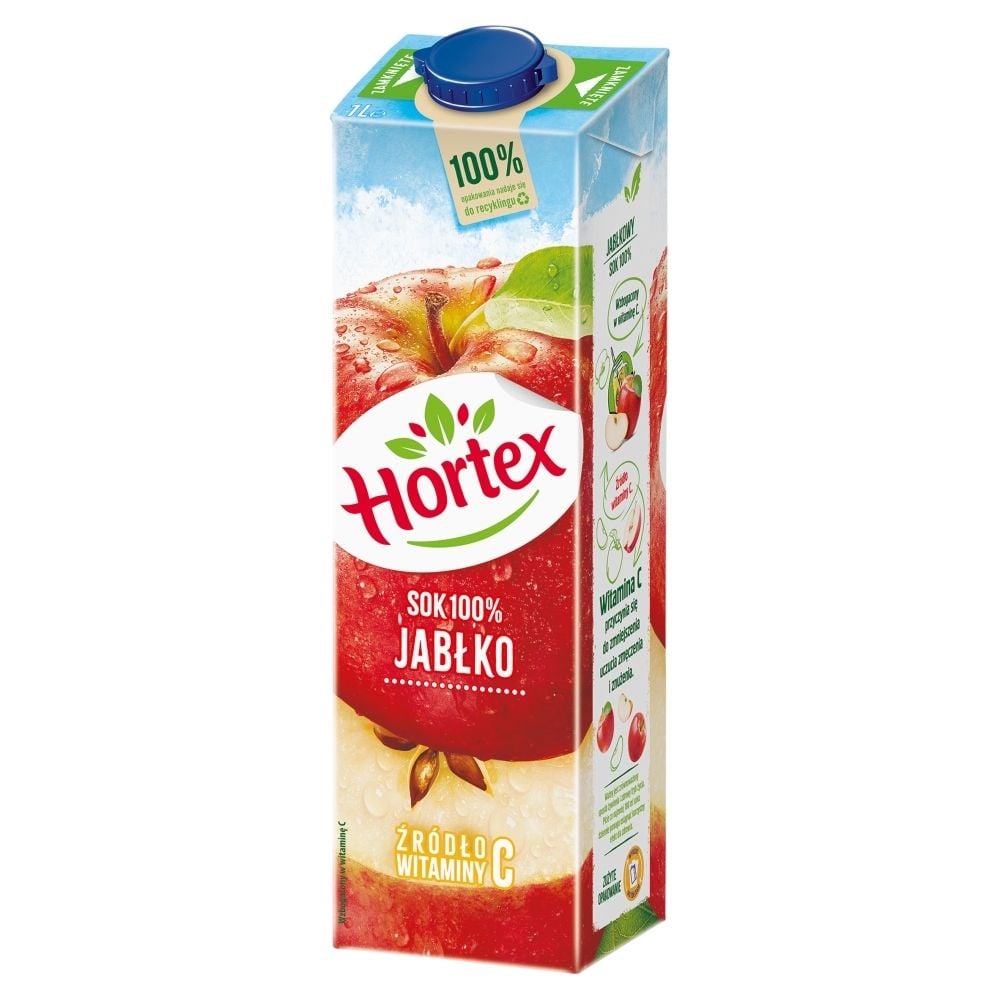 Hortex SOK JABŁKOWY 1L zakupy dla domu i biura 70332689