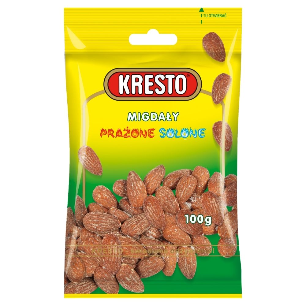 KRESTO Migdały prażone solone 100 g