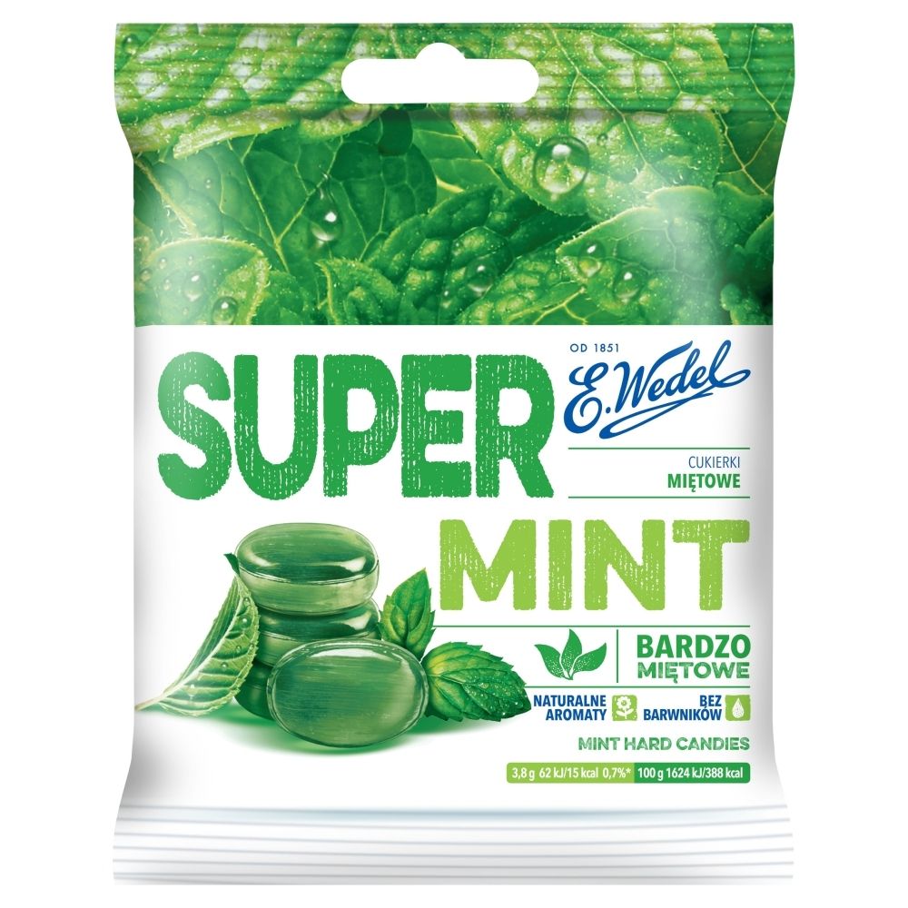 Wedel CUKIERKI LADNRYNKI SUPERMINT 90G