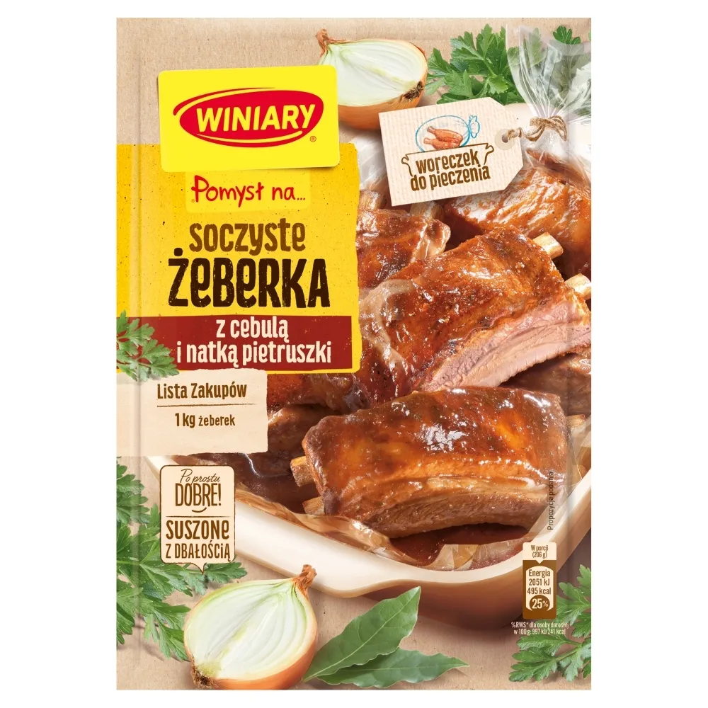 Winiary POMYSŁ NA SOCZYSTE ŻEBERKA 28G zakupy dla domu i biura 20503561