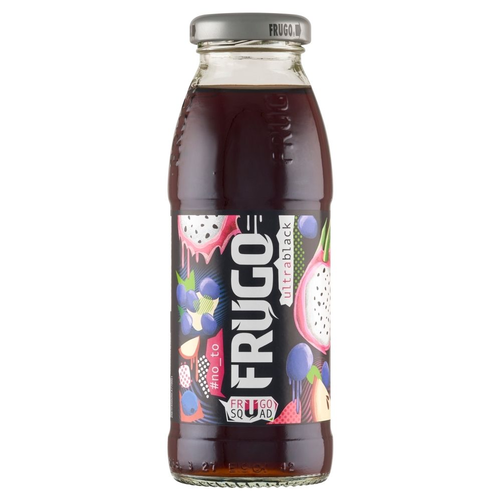 Frugo FOOD CARE Napój niegazowany wieloowocowy Czarny 250 ml