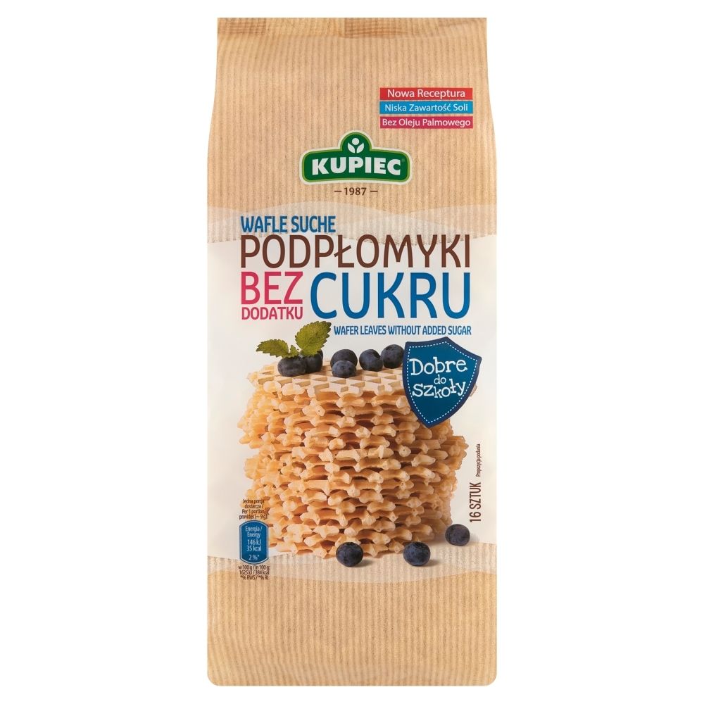 Kupiec podpłomyki bez dodatku cukru 140 g