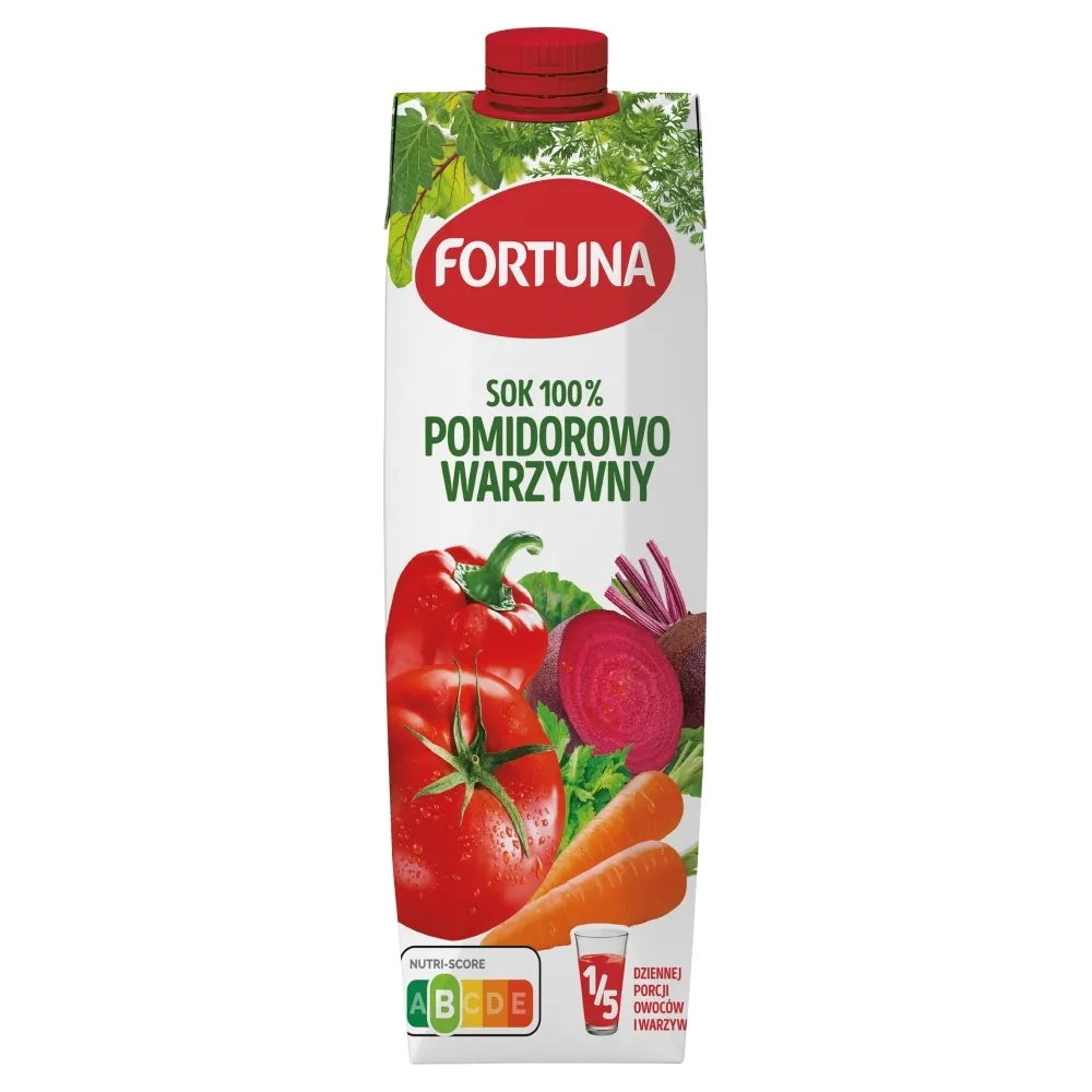 Fortuna Sok wielowarzywny 100%