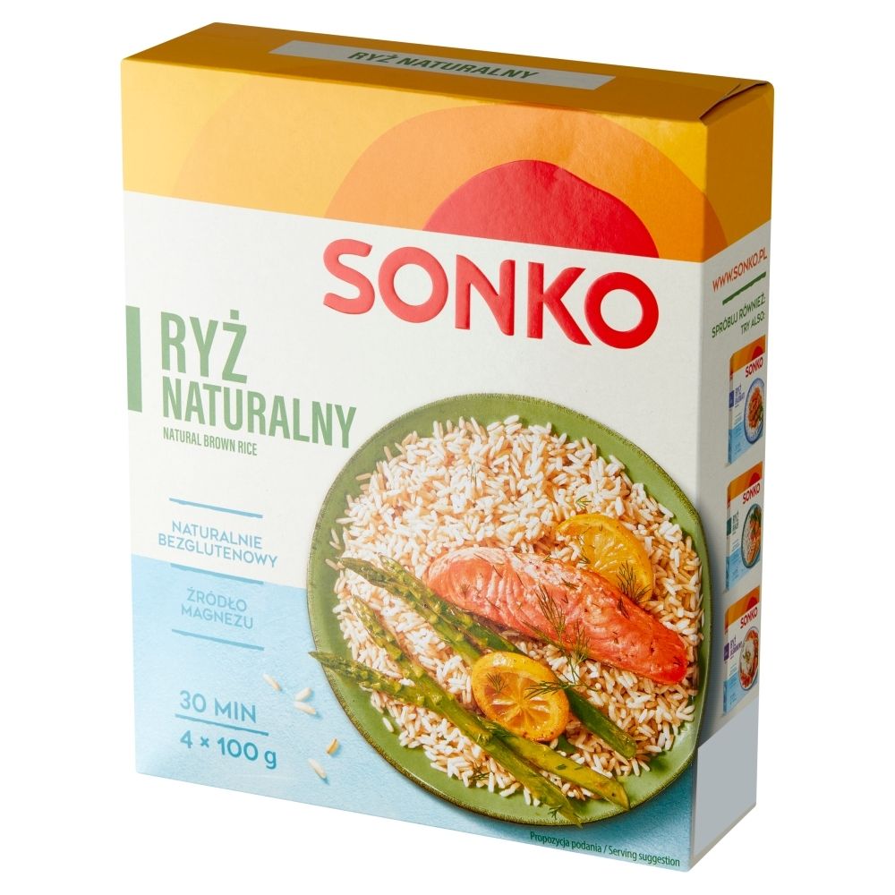 Risana RYŻ NATURALNY 4X100G 6-PACK 45928744