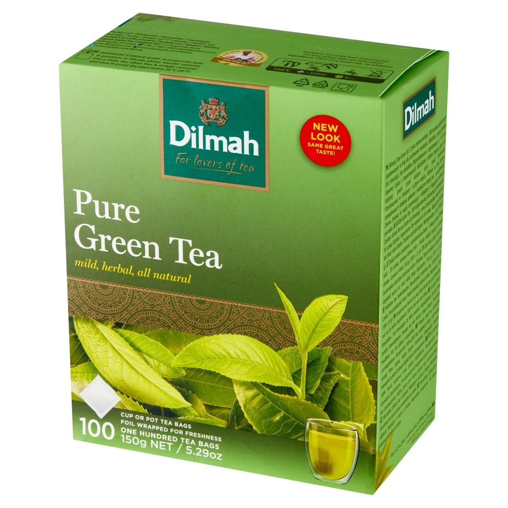Herbata ekspresowa GreenTea Dilmah 100t