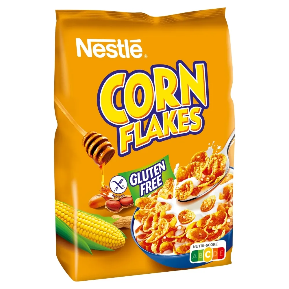 Nestle PŁATKI ŚNIADANIOWE CORN FLAKES MIÓD I ORZESZKI 250G