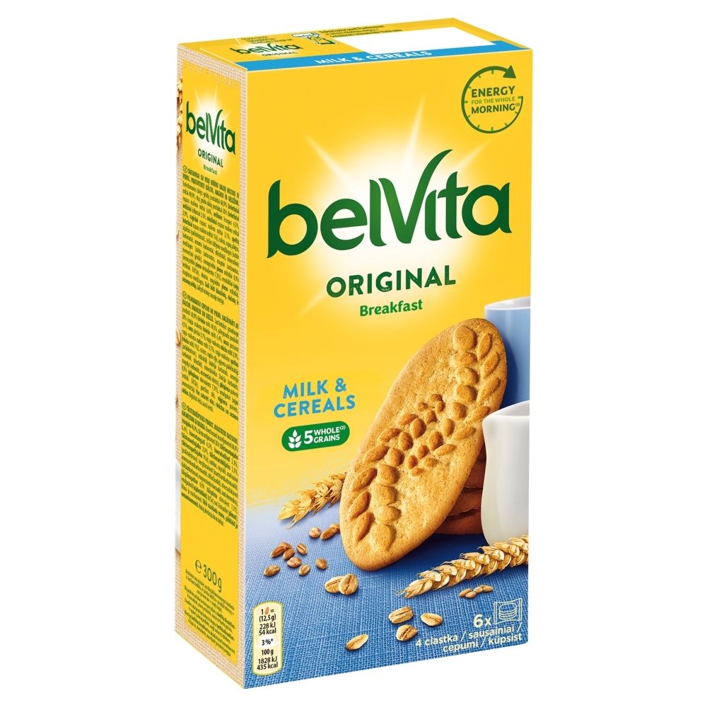 Belvita 5 ZBÓŻ I MLEKO 300G