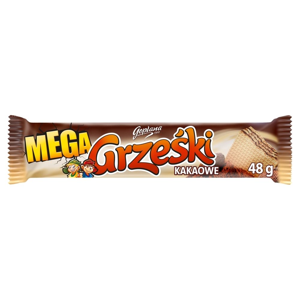 GRZEŚKI GRZEŚKI MEGA KAKAOWE 34G zakupy dla domu i biura! 67703140