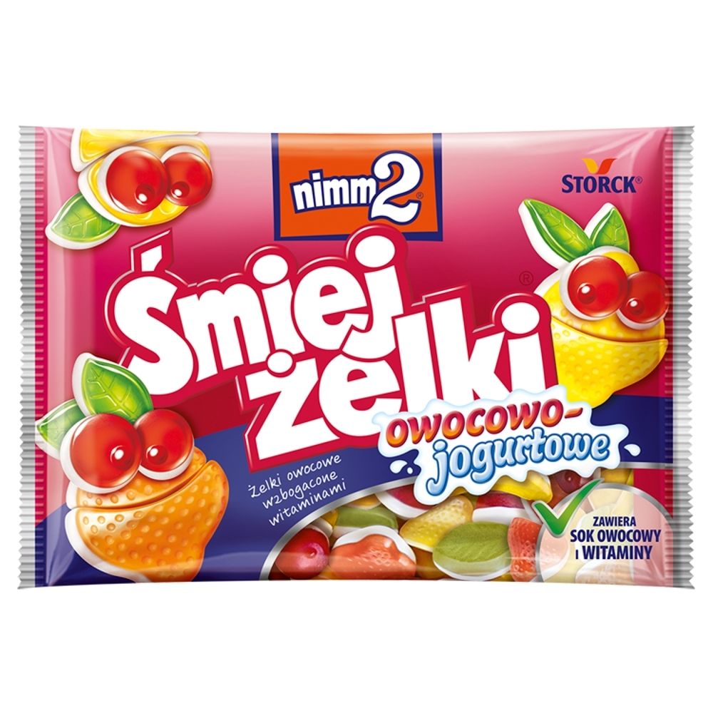 NIMM2 ŚMIEJŻELKI OWOC-JOGURT 100G