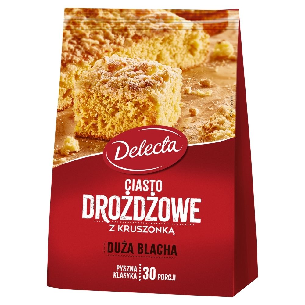 Delecta Ciasto drożdżowe