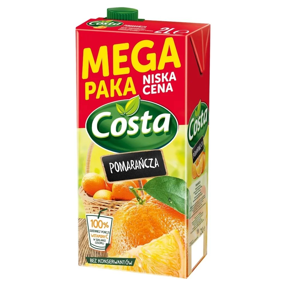 Costa - Napój niegazowany pomarańczowy
