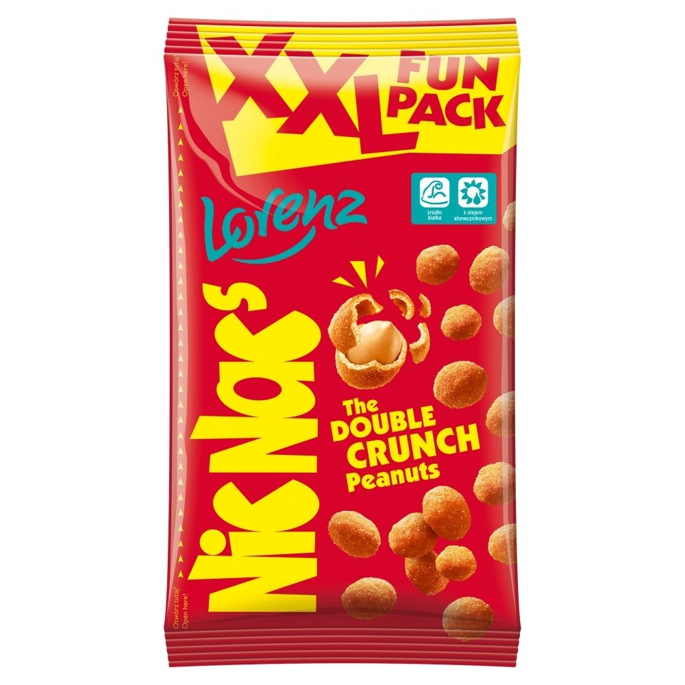 NicNac's - XXL Orzeszki ziemne w chrupiącej panierce prażone.
