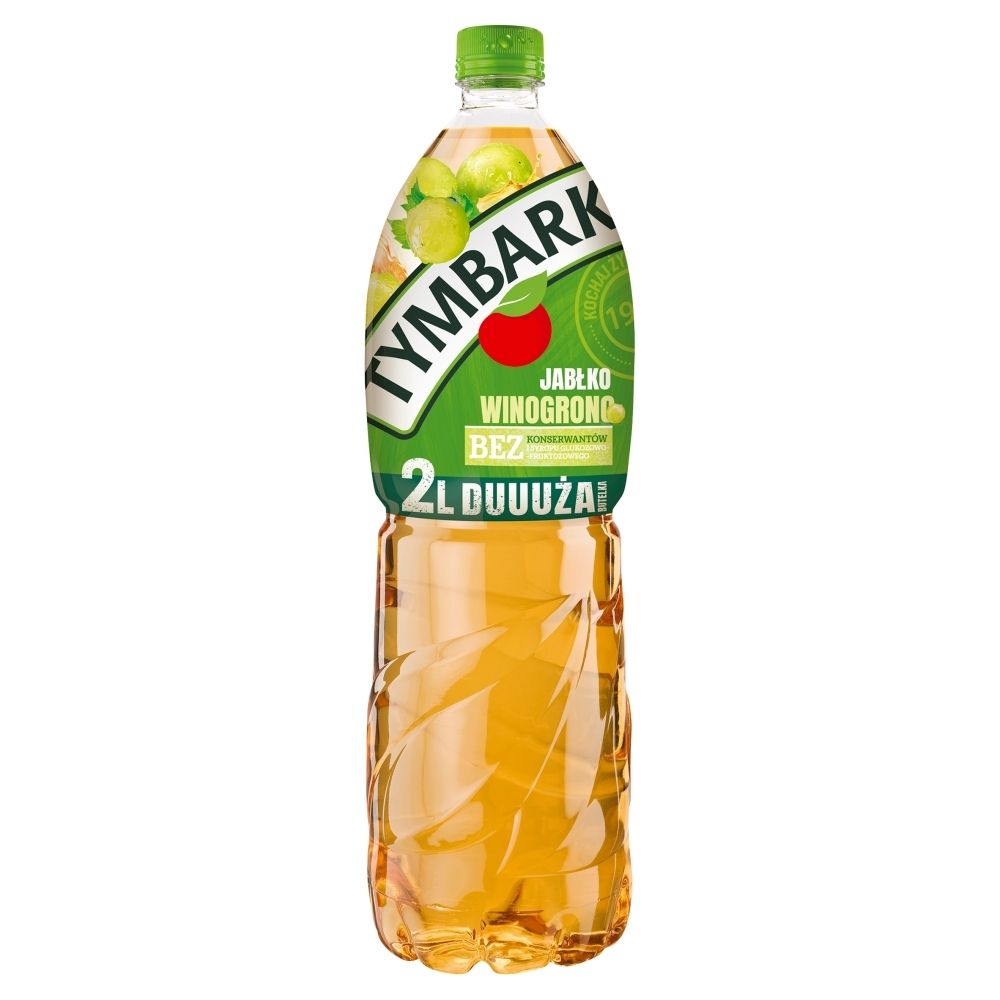 Tymbark Napój owocowy jabłko białe winogrono 2 l