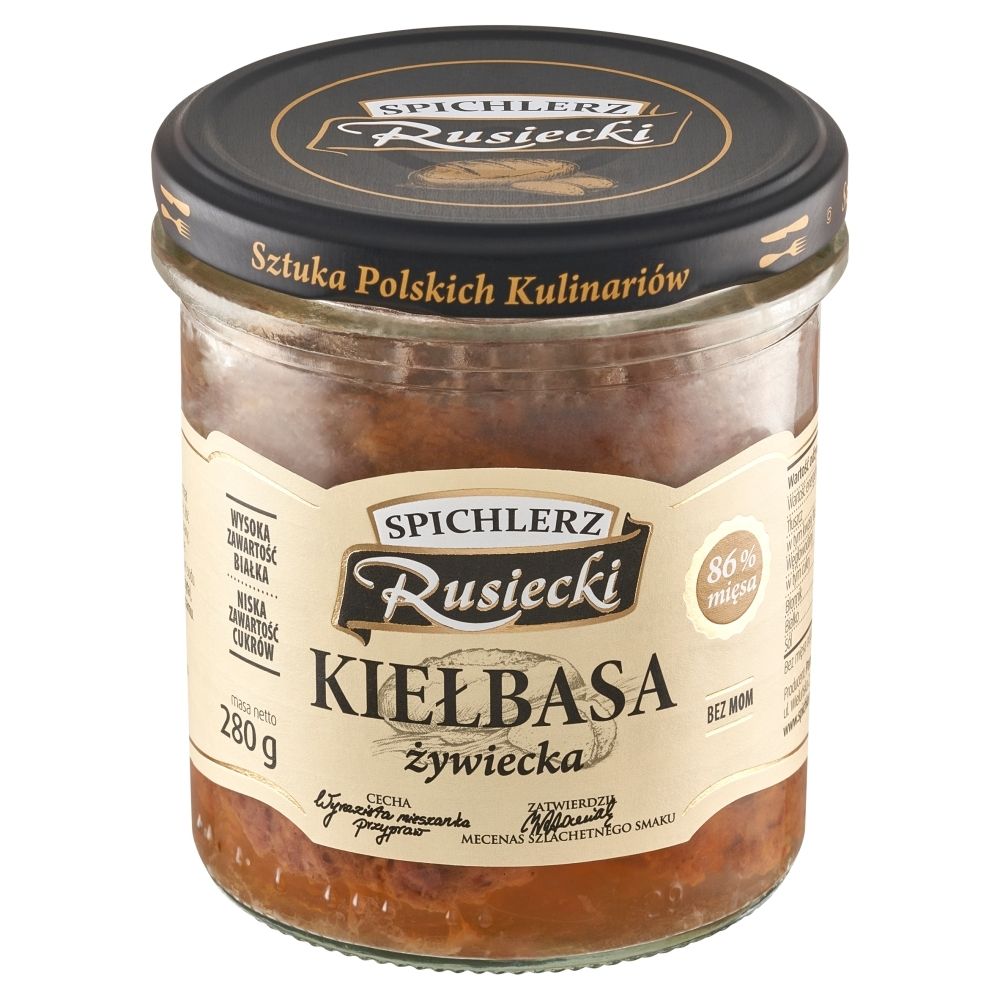 Spichlerz Rusiecki ŻYWIECKA KIEŁBASA 280G zakupy dla domu i biura! 41381880