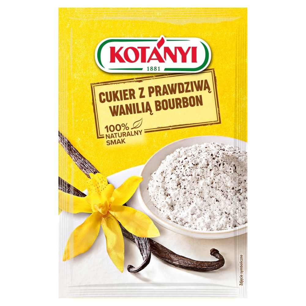 Kotanyi Cukier z prawdziwą wanilią 10 g Kotányi