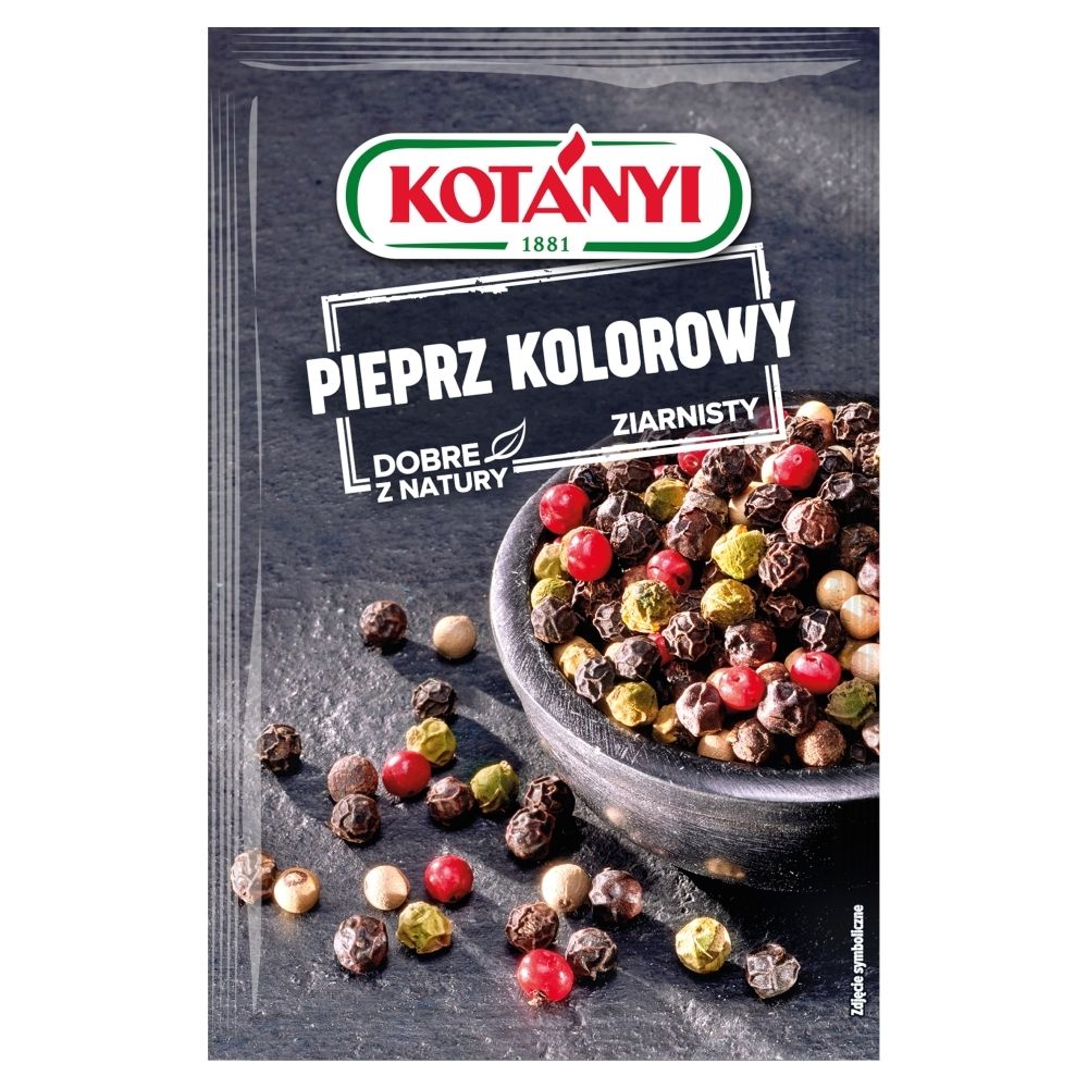 Kotanyi PIEPRZ KOLOROWY ZIARNISTY 16G zakupy dla domu i biura 26505578