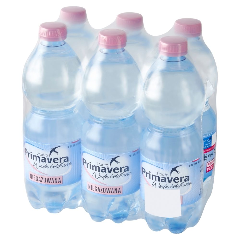 Primavera 6x500ml Woda źródlana niegazowana