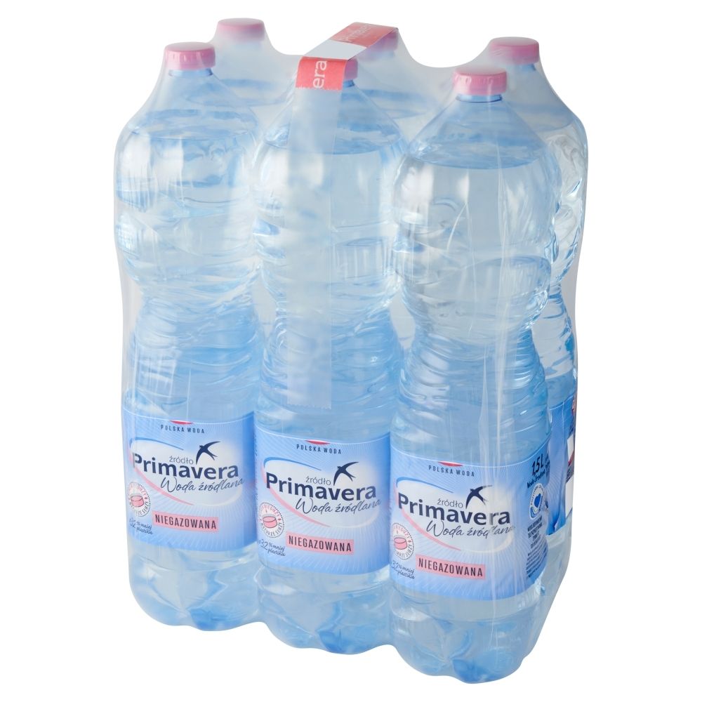 Primavera Woda źródlana niegazowana 6 x 1,5L