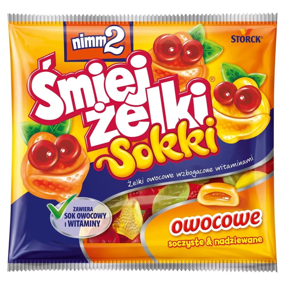 NIMM2 ŚMIEJŻELKI SOKKI 90G