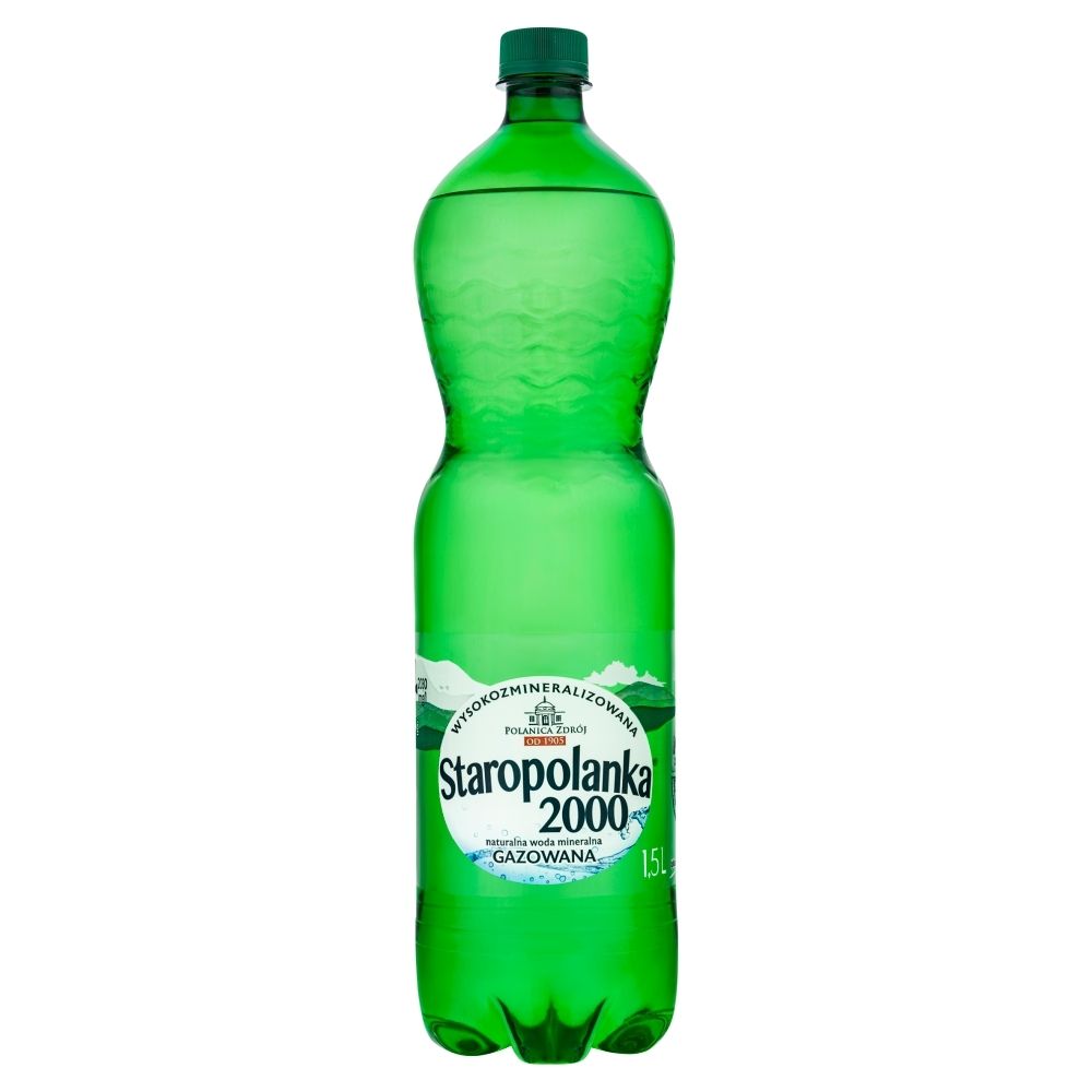 Staropolanka Woda 2000 1,5l gazowana 835601