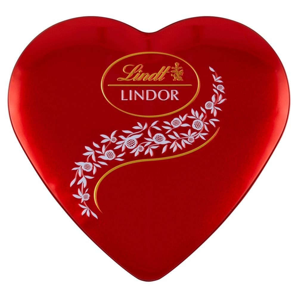 Lindt LIN.MILK LINDOR HEART TIN 187G 187 G
