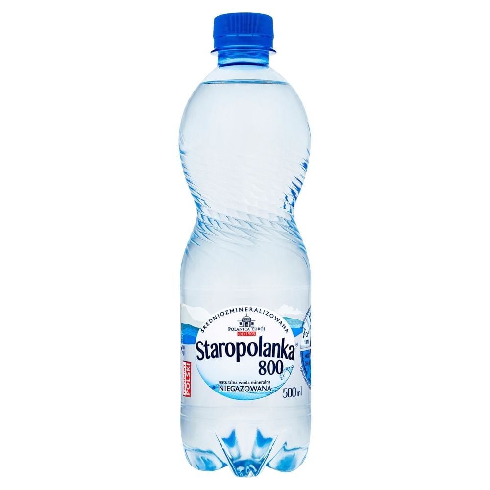 STAROPOLANKA Woda mineralna 0.5l nie/gazowana Staropolanka