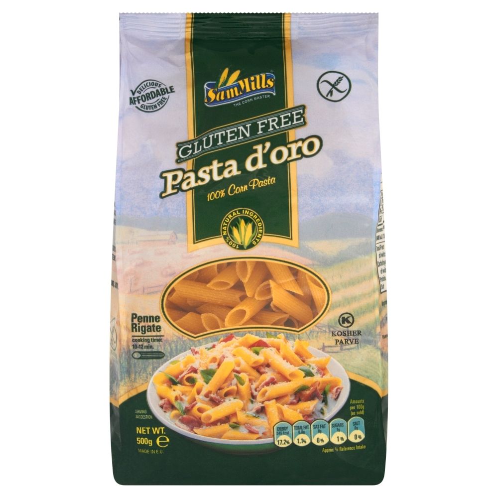 SAMMILLS Makaron Bezglutenowy Rurka Skośna 500g - SAMMILLS 4531