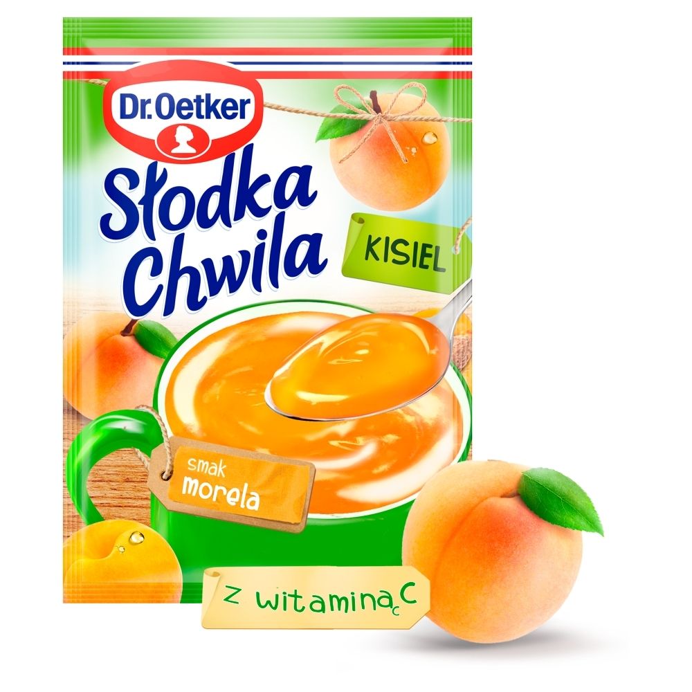 Dr Oetker Kisiel smak morelowy Słodka Chwila 30 g